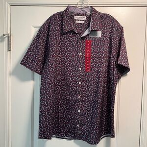NWT Men’s Nick Graham floral button down
